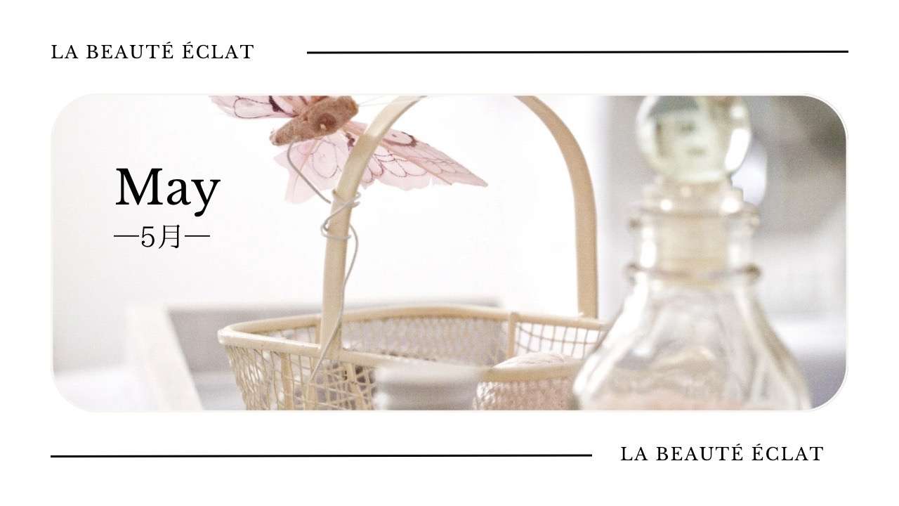 5月サロン定休日のお知らせ